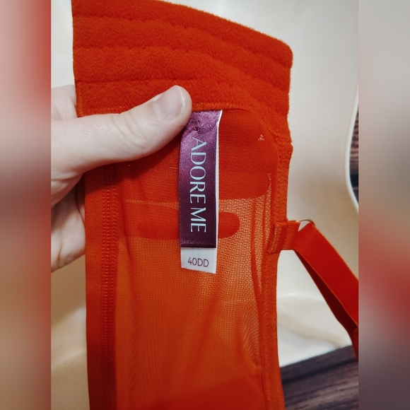Burnt Orange Adore Me Lace Bra In A Size 40DD In New Condition! - Picture 5 of 5